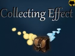 Collecting Effect Low-poly  3D model
