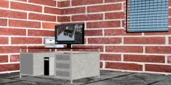 computer 3D model