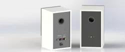 Computer speaker system 3D model