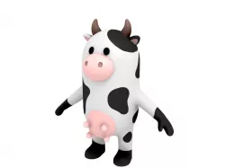 Cow Character 3D model