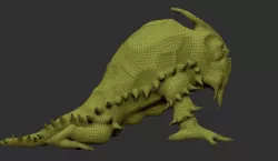 Creature - Crawl 3D model