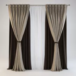 curtain 23 3D model