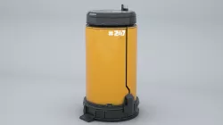 Cyberpunk Sci-Fi Trash Can 3D model