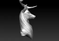 Deer Head 3D model