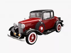DeLuxe Coupe 1932 3D model