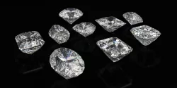 Diamond Cuts Low-poly  3D model