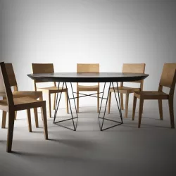 Dining Table with chairs 3D model