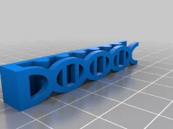 DNA Tie Clip