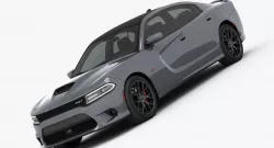 Dodge Charger SRT 392 2015 detailed interior 3D model