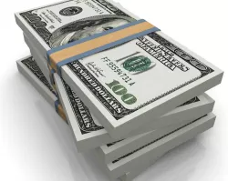 Dollar Stack 3D model  Low-poly  3D model