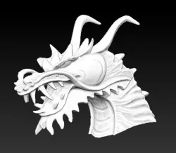 Dragon Head 3D model
