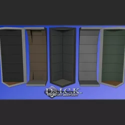 DsICK SciFi Base for DAZ Studio 3D model