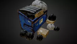 Dumpster 3D model