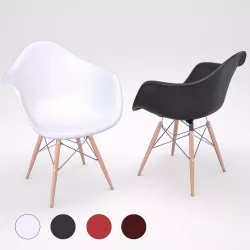 Eames Plastic Armchair DAW 3D model