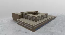 EDDF Storage 33 Low-poly  3D model