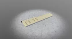 EDDH Hangar L Low-poly  3D model