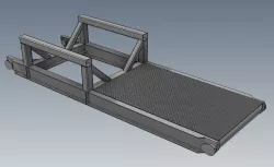 Equipment Loading Skid 3D model