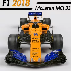 F1 McLaren mcl33 2018 3D Low-poly  3D model