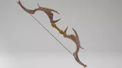 fantasy bow Low-poly  3D model