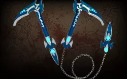 Fantasy scythe 3D model