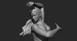 Female Dynamic Pose 3D model