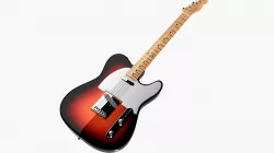 Fender Telecaster 1966 Low-poly  3D model