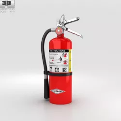 Fire Extinguisher 3D model