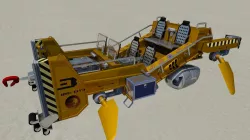FireFly Land HoverCraft 3D model