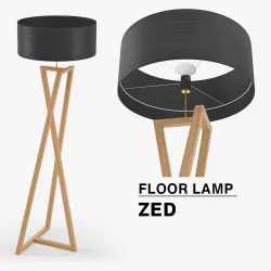 Floor lamp ZED 3D model