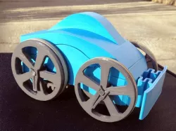 Flywheel Toy Car