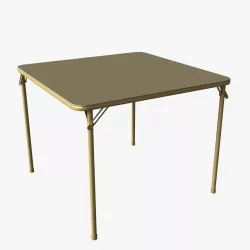 Folding Card Table 3D model