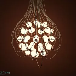 fusion ceiling lamp 3D model