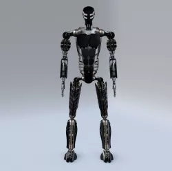 Futuristic Robot 3D model