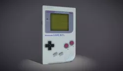 Gameboy 3D model