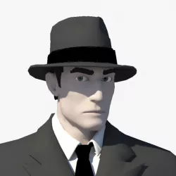 Gangster 3D Model 3D model