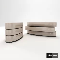 Giulliete and Romeo Como from Reflex Angelo - Design by Reflex 3D model