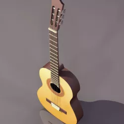 GUITAR MUSIC 3D model