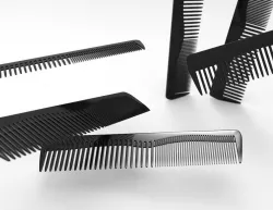 Hair comb classic design 3D model