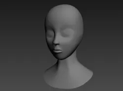 Head model 3D model