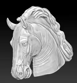 Horse Head 3D model