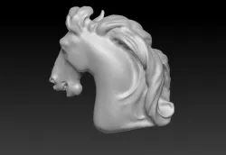 Horse Head 3D model
