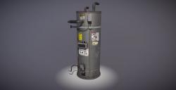 Hot Water Tank 3D model