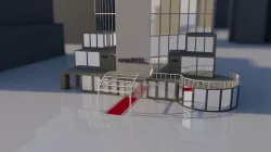 Hotel BASS 3D model
