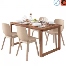 IKEA ODGER and MORBYLANGA 3D model