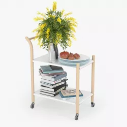 IKEA PS 2017 Side table on casters 3D model