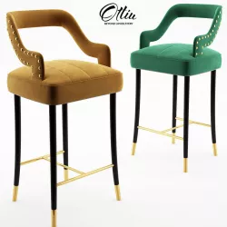 Kelly bar chairs - Ottiu 3D model