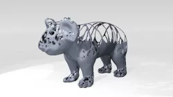 Koala Dust Voronoi 3D model