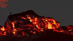 lava rock 3D model