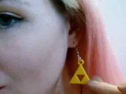 Legend of Zelda Triforce Earrings