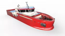 Live Fish Carrier Vessel Ship 3D model 3D model